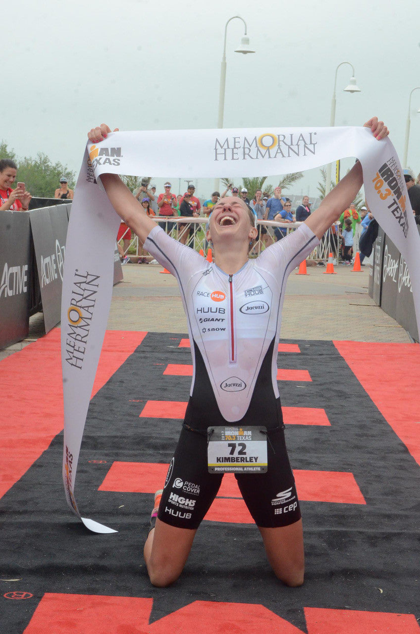 Our newest Parcours athlete - Kimberley Morrison, multiple Ironman 70.3 champion